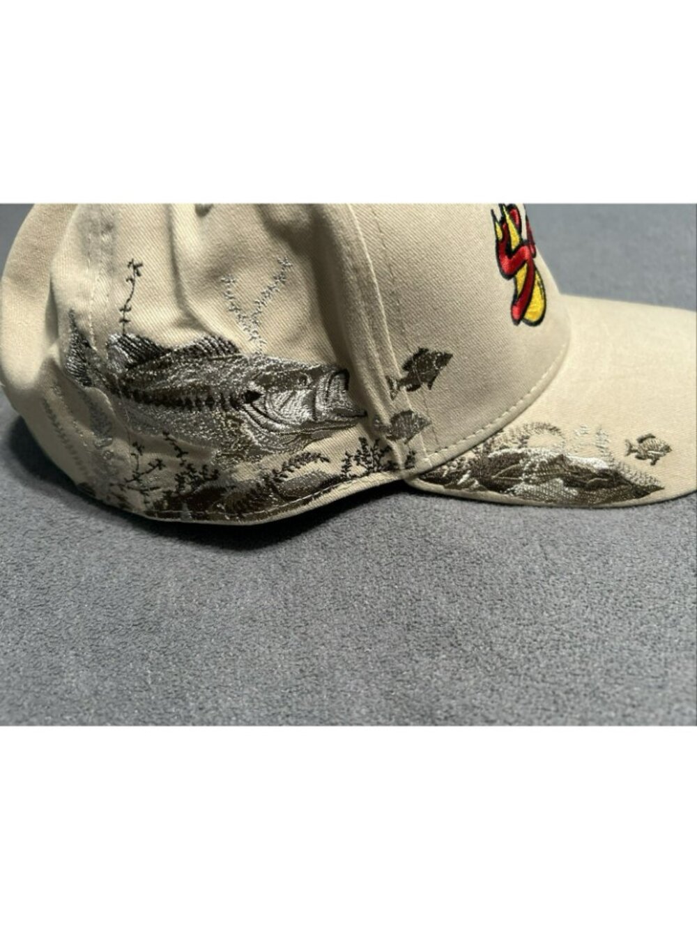 Dri-Duck Mens Tan Baseball Cap Schaeffers Logo Wildlife Embroidery Adjustable Co - Picture 9 of 9